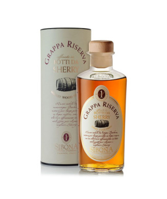 SIBONA - GRAPPA RISERVA IN BOTTI DA SHERRY - 50cl