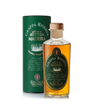 SIBONA - GRAPPA RISERVA IN BOTTI DA MADEIRA - 50cl