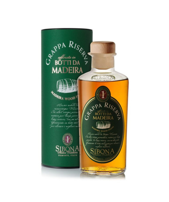 SIBONA - GRAPPA RISERVA IN BOTTI DA MADEIRA - 50cl