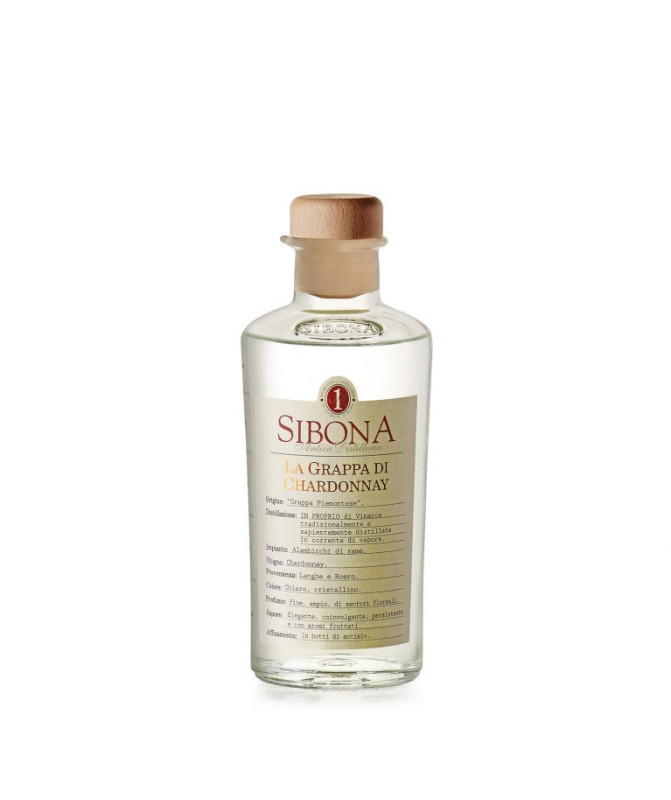 SIBONA - GRAPPA DI CHARDONNAY- 50cl SIBONA - GRAPPA DI CHARDONNAY- 50cl