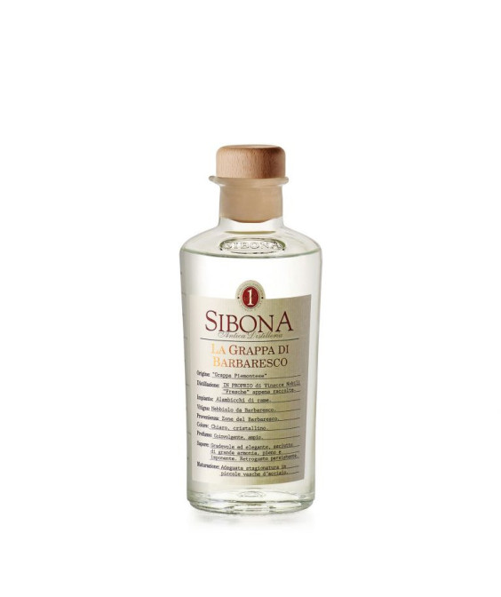 SIBONA - GRAPPA DI BARBARESCO - 50cl