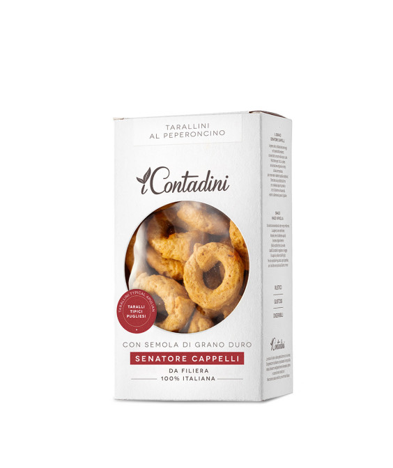 TARALLINI AL PEPERONCINO - 250gr - I CONTADINI