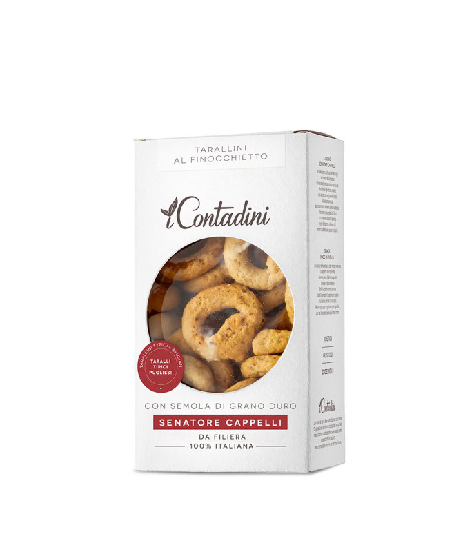 TARALLINI AL FINOCCHIETTO - 250gr - I CONTADINI TARALLINI AL FINOCCHIETTO - 250gr - I CONTADINI