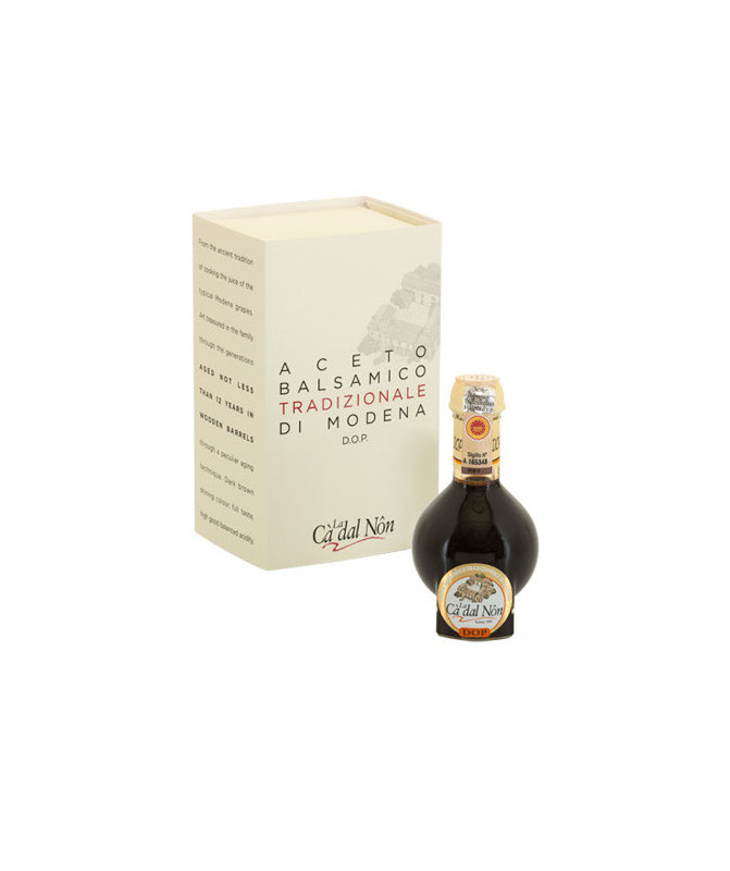 ACETO BALSAMICO TRADIZIONALE DI MODENA – DOP INVECCHIATO MINIMO 12 ANNI - LA CA DEL NON ACETO BALSAMICO TRADIZIONALE DI MODENA – DOP INVECCHIATO MINIMO 12 ANNI - LA CA DEL NON