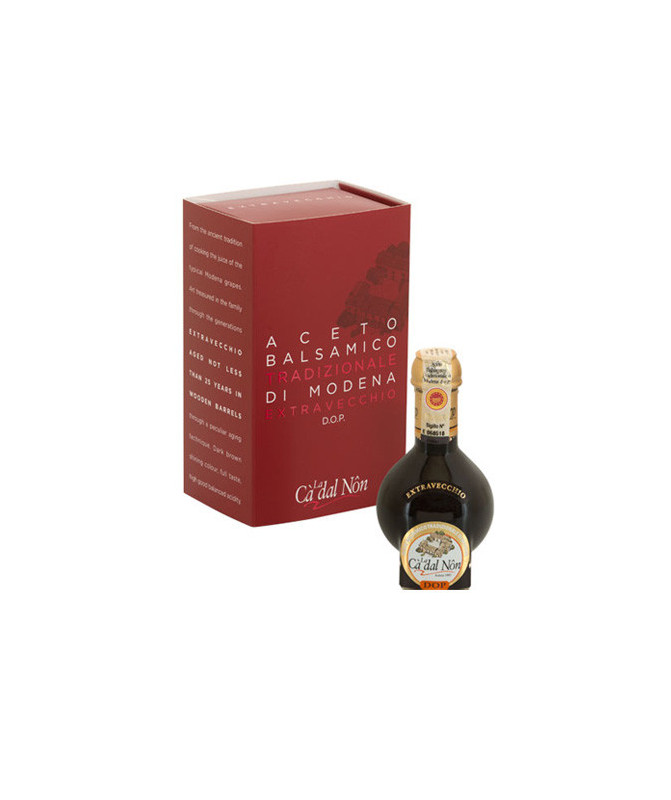 ACETO BALSAMICO TRADIZIONALE DI MODENA – DOP EXTRA VECCHIO INVECCHIATO MINIMO 25 ANNI - LA CA DEL NON ACETO BALSAMICO TRADIZIONALE DI MODENA – DOP EXTRA VECCHIO INVECCHIATO MINIMO 25 ANNI - LA CA DEL NON