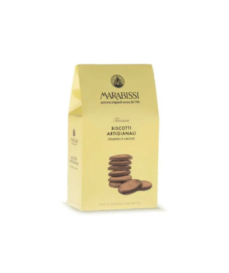 BISCOTTI ZENZERO E LIMONE - 200gr - MARABISSI