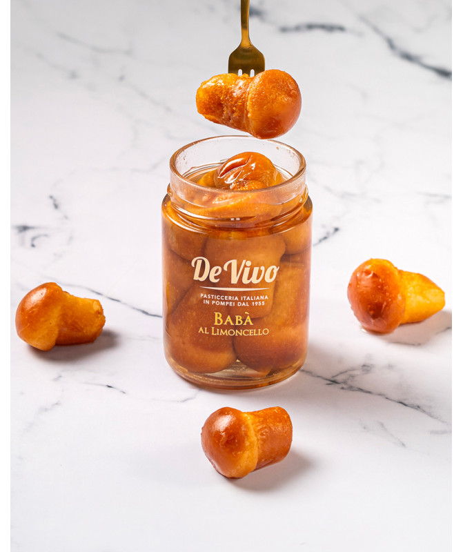 BABA' AL LIMONCELLO- 290g - DE VIVO BABA' AL LIMONCELLO- 290g - DE VIVO