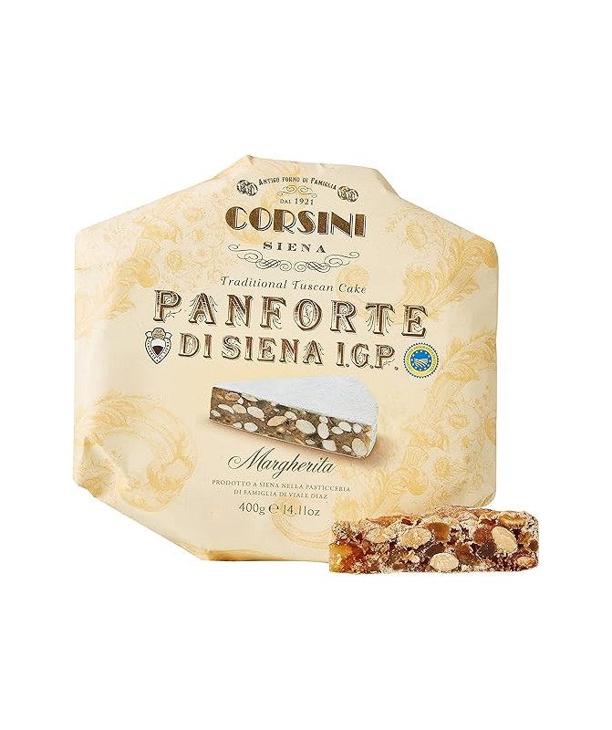 PANFORTE DI SIENA I.G.P. - 400gr - CORSINI PANFORTE DI SIENA I.G.P. - 400gr - CORSINI