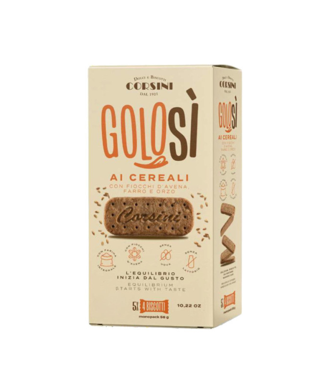 GOLOSI'  AI CEREALI - 300gr - CORSINI GOLOSI'  AI CEREALI - 300gr - CORSINI