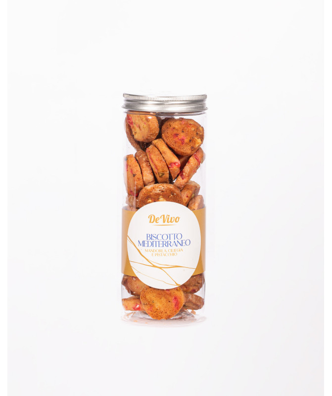 BISCOTTI MEDITERRANEI - 200gr - DE VIVO BISCOTTI MEDITERRANEI - 200gr - DE VIVO