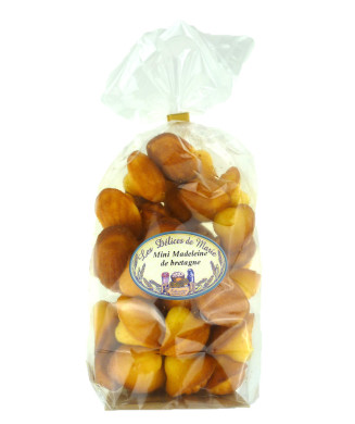 MINI MADELEINE NATURE - 225gr - LES DELICES DE MARIE