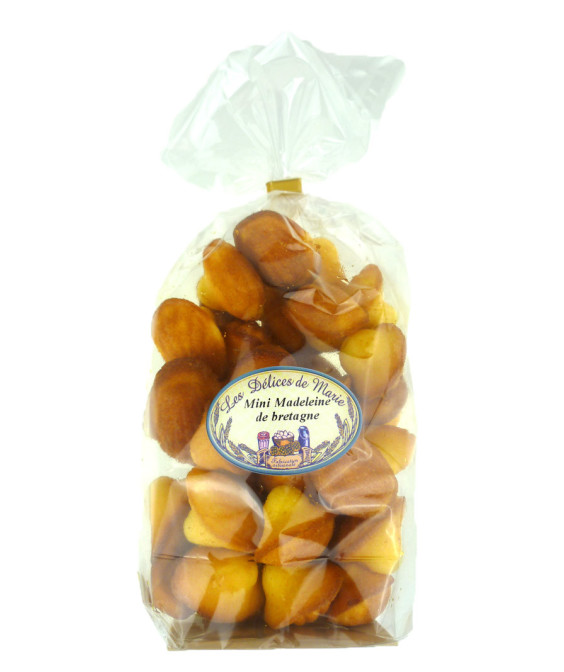 MINI MADELEINE NATURE - 225gr - LES DELICES DE MARIE