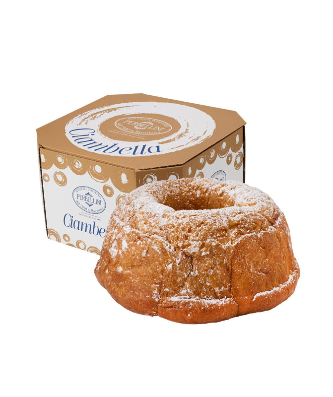 CIAMBELLA - 480gr - PASTICCERIA PERBELLINI CIAMBELLA - 480gr - PASTICCERIA PERBELLINI