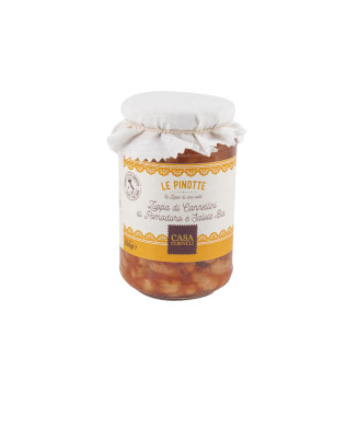 ZUPPA DI CANNELLINI AL POMODORO E SALVIA BIO - 350gr - LE PINOTTE DI CASA CORNELI