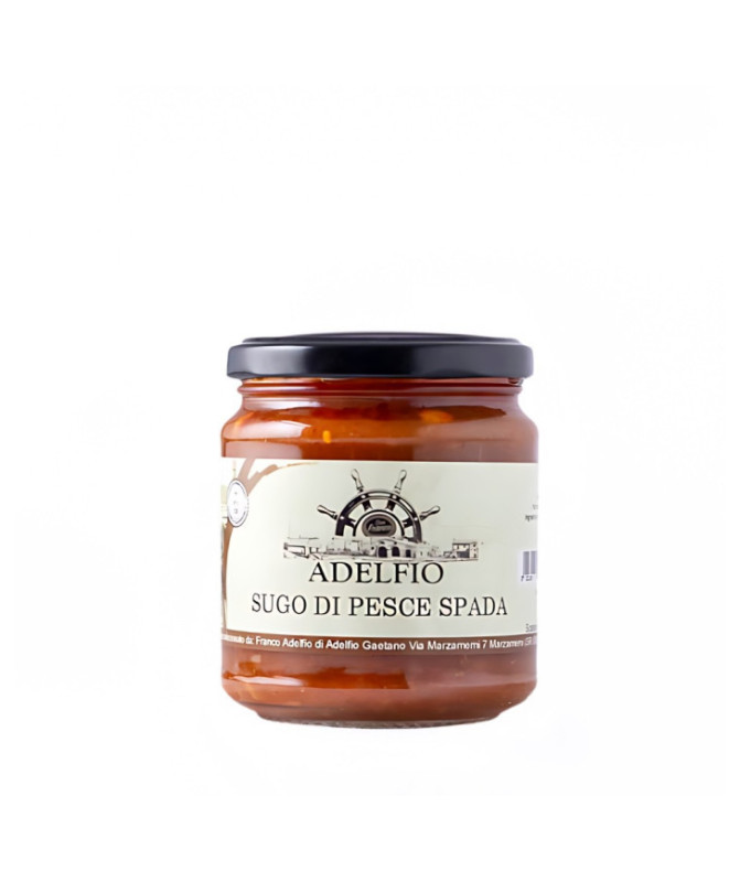 SUGO DI PESCE SPADA - 300gr - ADELFIO SUGO DI PESCE SPADA - 300gr - ADELFIO
