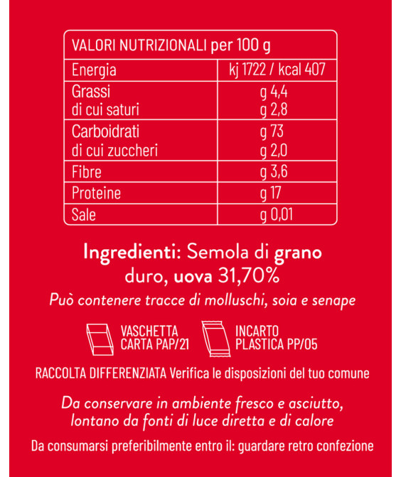 SOCCIA CHE TAGLIATELLE 250g