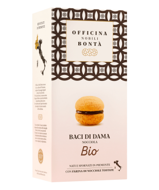 BACI DI DAMA NOCCIOLA - 170gr - OFFICINA NOBILI BONTA'