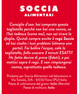 SOCCIA CHE TAGLIATELLE 250g