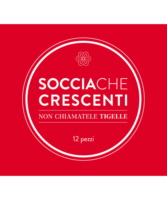 SOCCIA CHE CRESCENTI - 12pezzi
