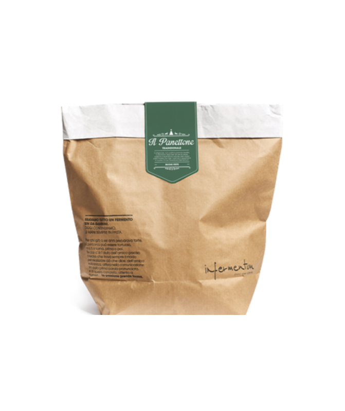 PANETTONE TRADIZIONALE - 1000gr - INFERMENTUM PANETTONE TRADIZIONALE - 1000gr - INFERMENTUM