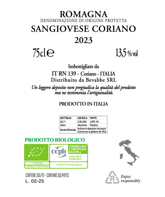 SOCCIA CHE ROSSO 75cl