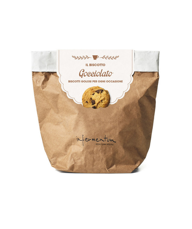 BISCOTTO GOCCIOLATO - 160gr - INFERMENTUM BISCOTTO GOCCIOLATO - 160gr - INFERMENTUM