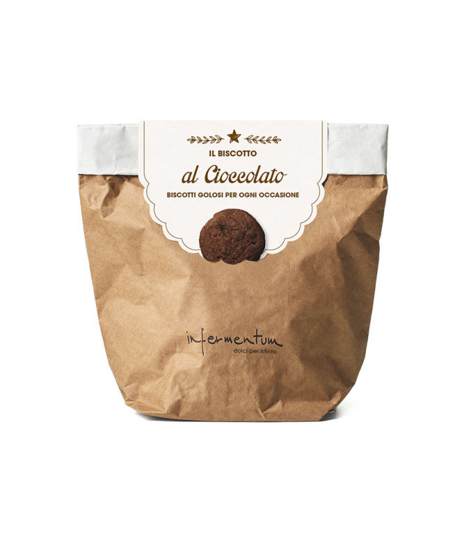 BISCOTTO AL CIOCCOLATO - 160gr - INFERMENTUM BISCOTTO AL CIOCCOLATO - 160gr - INFERMENTUM