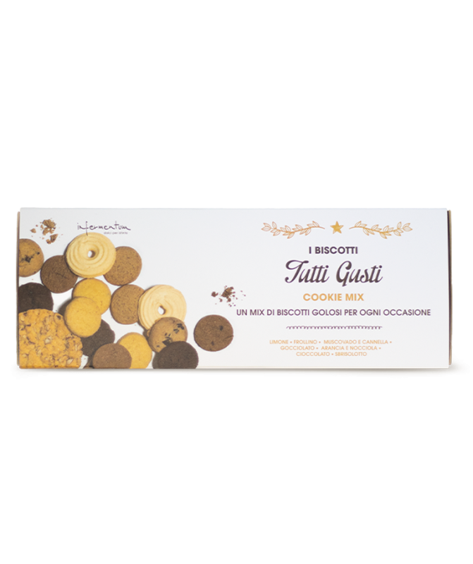 BOX BISCOTTI TUTTI I GUSTI - 350gr - INFERMENTUM BOX BISCOTTI TUTTI I GUSTI - 350gr - INFERMENTUM