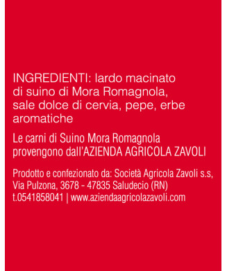 SOCCIA CHE CREMA DI LARDO 150gr