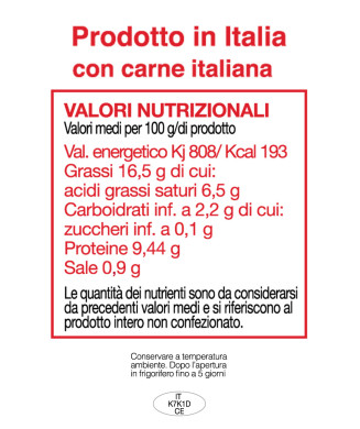 SOCCIA CHE RAGU' 180gr