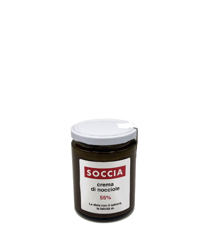 SOCCIA CHE CREMA DI NOCCIOLE 320gr SOCCIA CHE CREMA DI NOCCIOLE 320gr