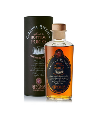 SIBONA - GRAPPA RISERVA IN BOTTI DA PORTO - 50cl