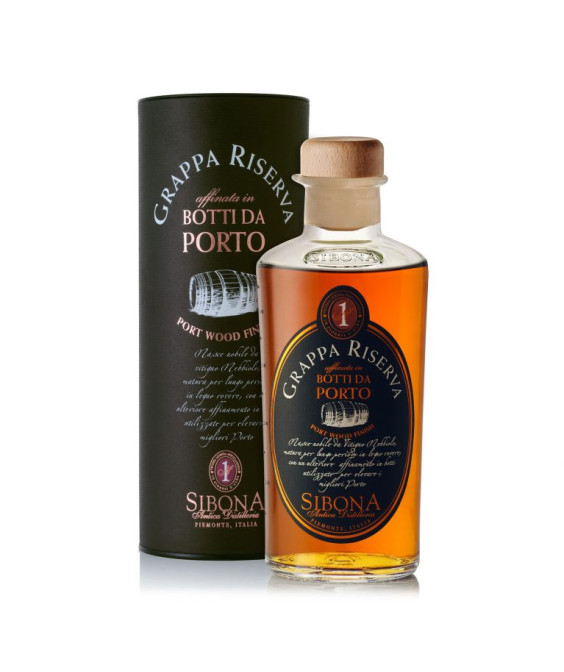 SIBONA - GRAPPA RISERVA IN BOTTI DA PORTO - 50cl